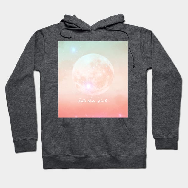 Seek Hoodie by Tyne Bobier Illustrations